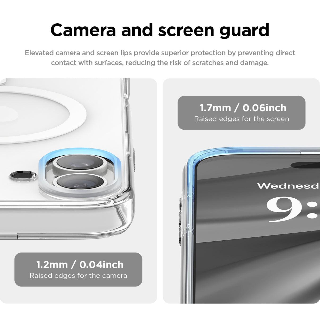 Asli Global Gravitas iPhone 16 Plus Clear Mag MagSafe Slim Case|Transparent Asli Global Gravitas iPhone 16 Plus Clear Mag MagSafe Slim Case|Transparent